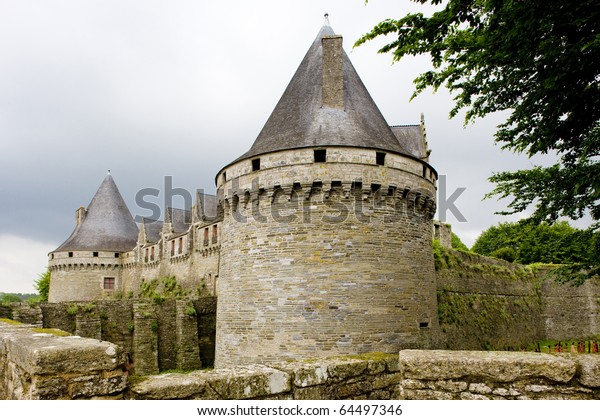 Chateau De Rohan Pontivy Brittany France Stock Photo Edit Now 64497346