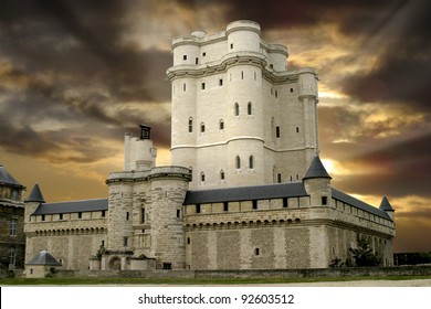 Chateau De Vincennes, Castle Outside Paris, France