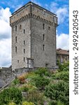 Chateau Fort of Lourdes, France.