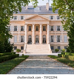 Chateau Margaux, A Famous Winery In Bordeaux, France