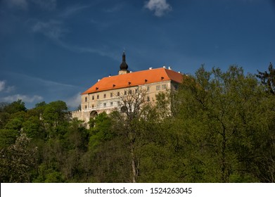 Chateau Náměšť nad Oslavou is originally a Gothic castle, which was later rebuilt into a Renaissance chateau. In 2001 the chateau was declared a national cultural monument.  - Shutterstock ID 1524263045