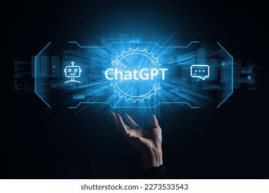 ChatGPT concept. Artificial intelligence and neural network. Future technologies - Shutterstock ID 2273533543