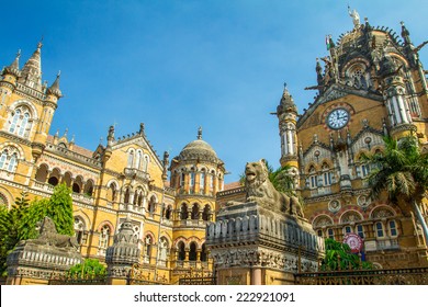 Chatrapati Shivaji Terminus earlier known as Victoria Terminus in Mumbai, India