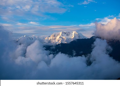 Chaukhamba Is A Mountain Massif In The Gangotri Group Of The Garhwal Himalaya Uttrakhand