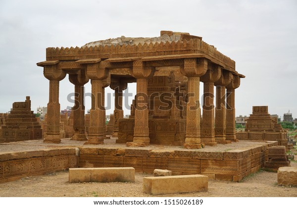 Chaukhandi Tombs Form Early Islamic Cemetery Stock Photo 1515026189 ...