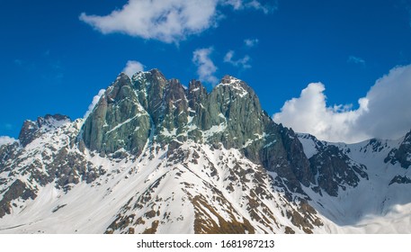 Chaukhi Mountain, Khevi, Khazbegi, Georgia 