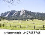 Chautauqua Mountain range in Colorado