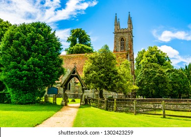 Chawton, Hampshire, UK: St Nicholas Church, Jane Austen's Parish Church and the burial place of her mother and sister.