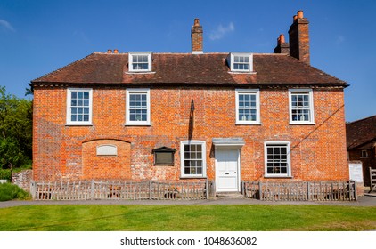 CHAWTON, UK - JUN 8, 2013: Chawton Cottage, An Independent Museum Of Novelist Jane Austen