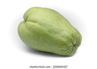 Chayote (Sechium Edule) Varietà Virens Levis. Also Know Zucca Centenaria, Cho Cho, ChuChu . Sicyos Edulis