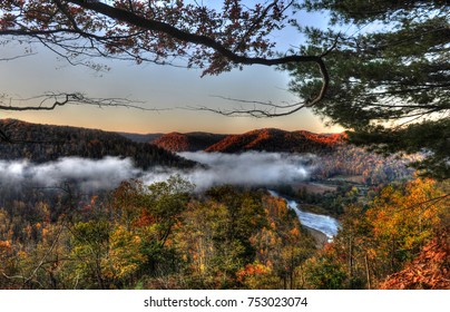 Cheat River Valley Near St George,  WV