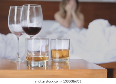 Cheating Wife Unfaithful Woman Lovers Bed Stock Photo 1388086703 ... photo