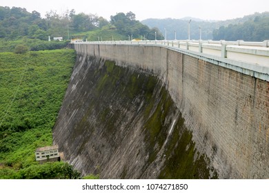 Check dam bridge at Kerala (India)