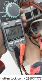 Check electrical wiring with multitester.