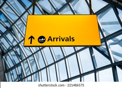 Check Airport Departure Arrival Information Sign Stock Photo 221486575 ...