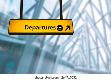 Check in, Airport Departure & Arrival information board sign - Shutterstock ID 264717032
