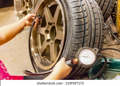 Check Tire Pressure With Tire Gauge Standards