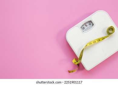 Check your body shape with weight scales and tape measure.