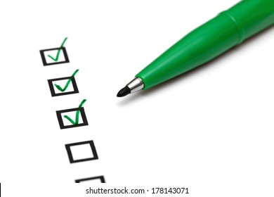 Checkbox With Green Tick