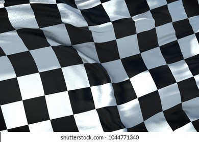 Checkered Flag, End Race Background, Formula One Competition