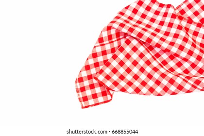 The Checkered Tablecloth Isolated