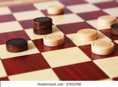 Checkers Board Game