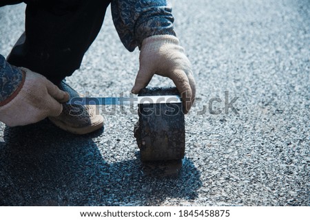 Similar – Image, Stock Photo On the asphalt