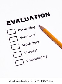 Checklist Performance Evaluation Stock Photo (Edit Now) 271952786