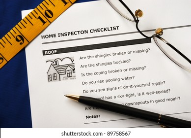 Checklist From The Real Estate Inspection Report