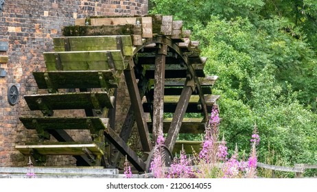 Cheddleton Flint Mill, Leek, Staffordshire - Water Wheel 