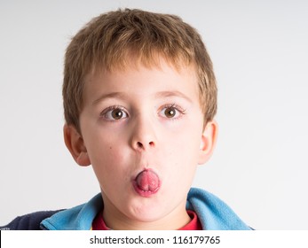 Cheeky Kid Making Funny Expressions Stock Photo (Edit Now) 116179765