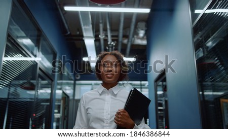 Image, Stock Photo Says the secretary to the captain