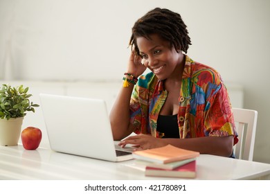 Cute Happy African School Kid Girl Stock Photo (Edit Now) 1845273661