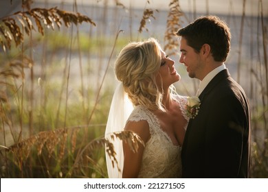 Cheerful married couple - Shutterstock ID 221271505