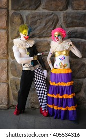 Cheerful Mischievous Clown Stock Photo 405534316 | Shutterstock