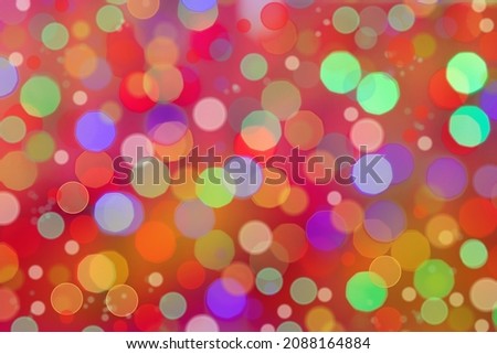 Cheerful and muticolor background.Blurred bokeh.