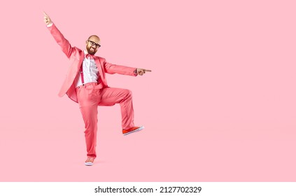 pink full suit