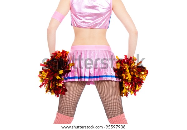 Teen cheerleader ass