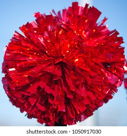 Cheerleader Pompon Red