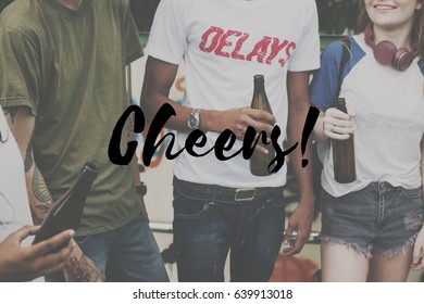 Cheers Party Lifestyle Relax Happy - Shutterstock ID 639913018