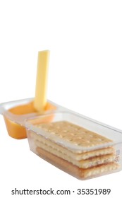 Cheese Dip And Crackers