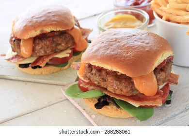 Cheese Filled Birger Sliders