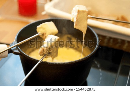 Cheese fondue