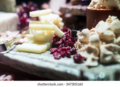 Cheese And Fruit Plate