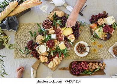 Cheese and Grazing Platter - Shutterstock ID 794374114