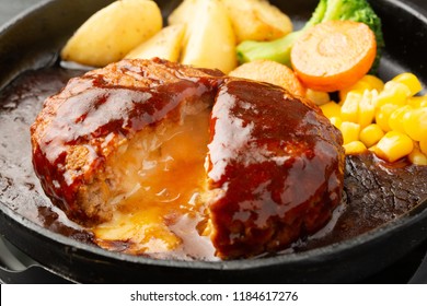 Cheese In Hamburg Steak