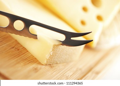 Cheese With A Cheese Knife