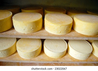 The Cheese In Line In Shelving In Nebaj.