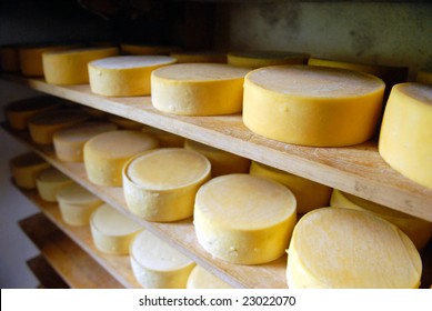 The Cheese In Line In Shelving In Nebaj.