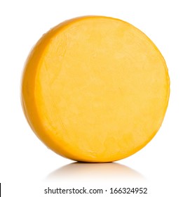 Cheese on white background. File contains a path to isolation.